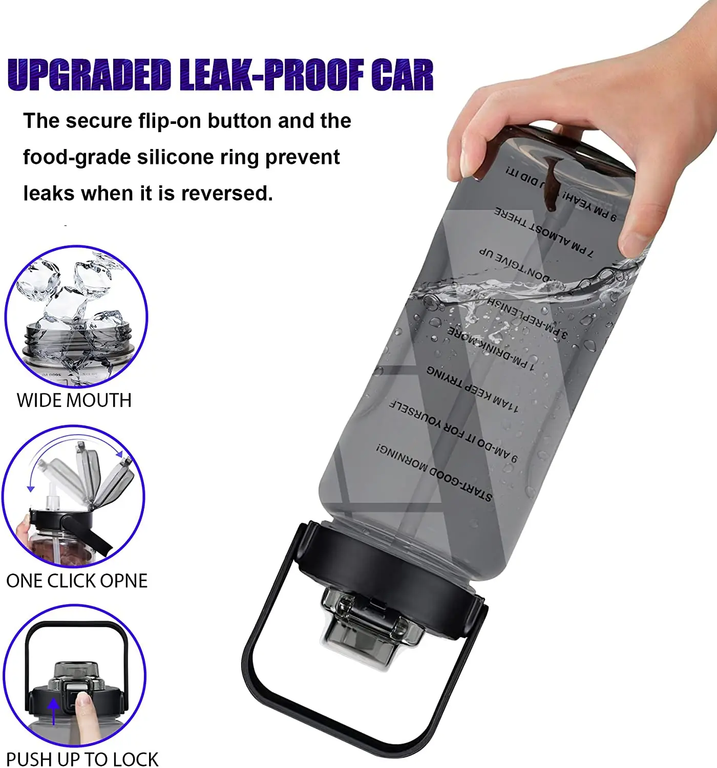  slider image of Half Gallon Water Bottle