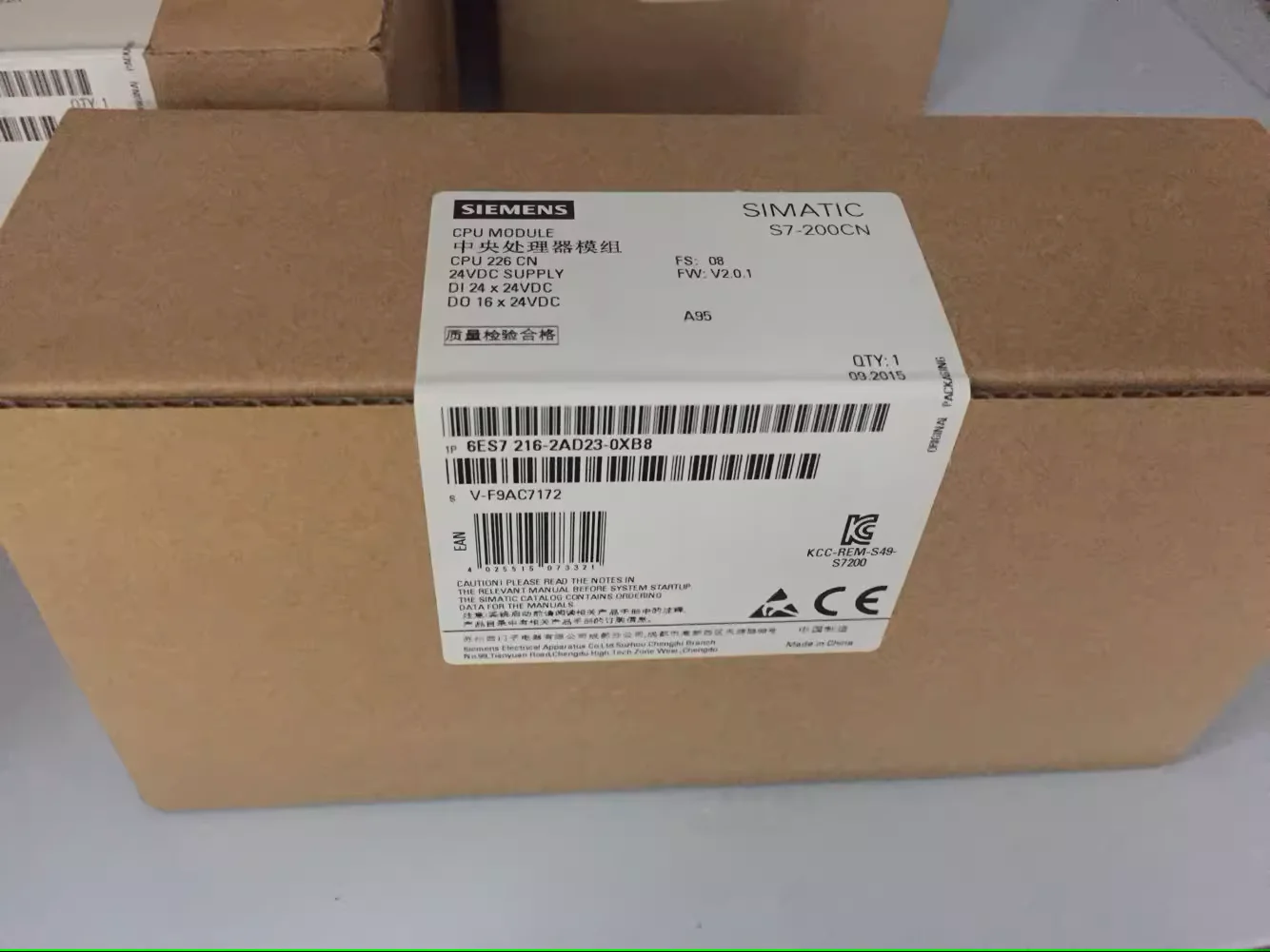 

S7-200PLC CPU226CN 6ES7216 6ES7 216-2BD23/2AD23-0XB8/0