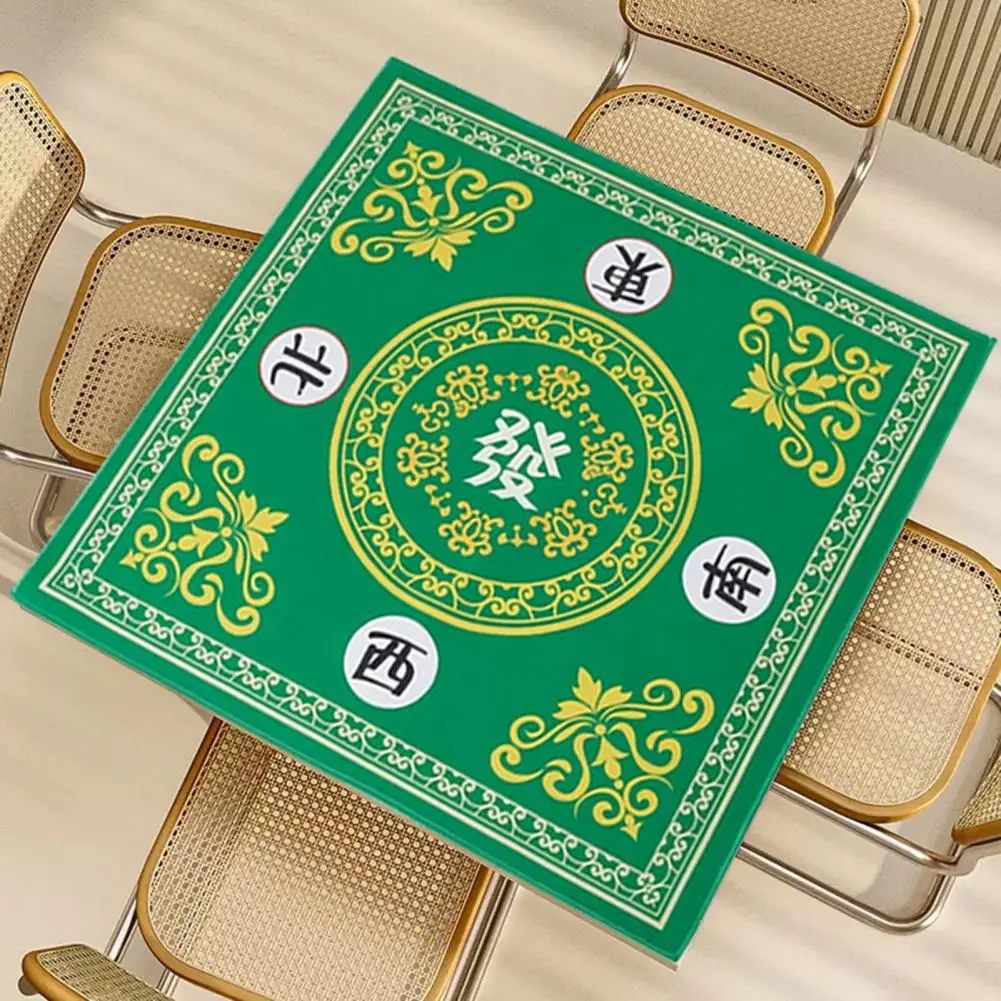 Durable Mahjong Mat Foldable Anti-slip Mahjong Table Mat for Board Games Decoration Noise Reduction Mahjongg for