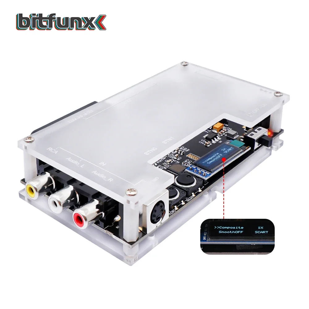 Bitfunx-ossc-ボードコンバーターの追加,複合およびビデオ入力,1