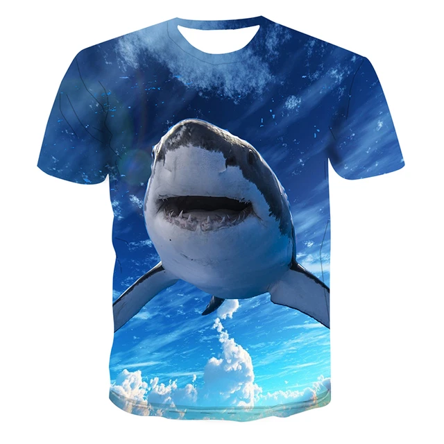 Deep Sea Shark Fishing By Quints T Shirt