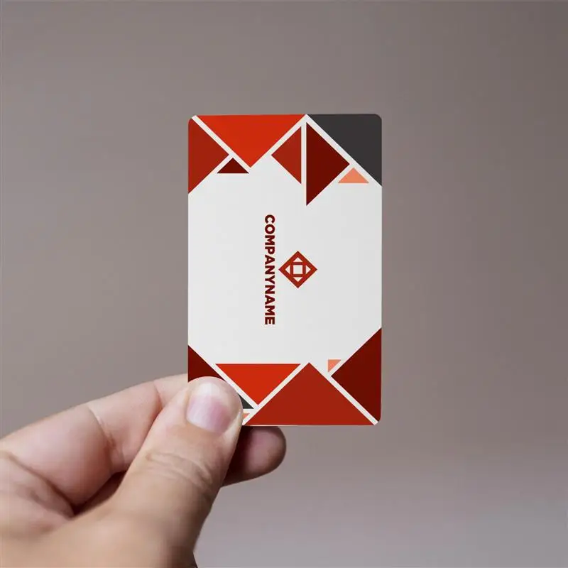Aluminum Alloy Business Cards Transfer Sublimation Blank Metal Name Customer Engraved Card 100pcs business cards
