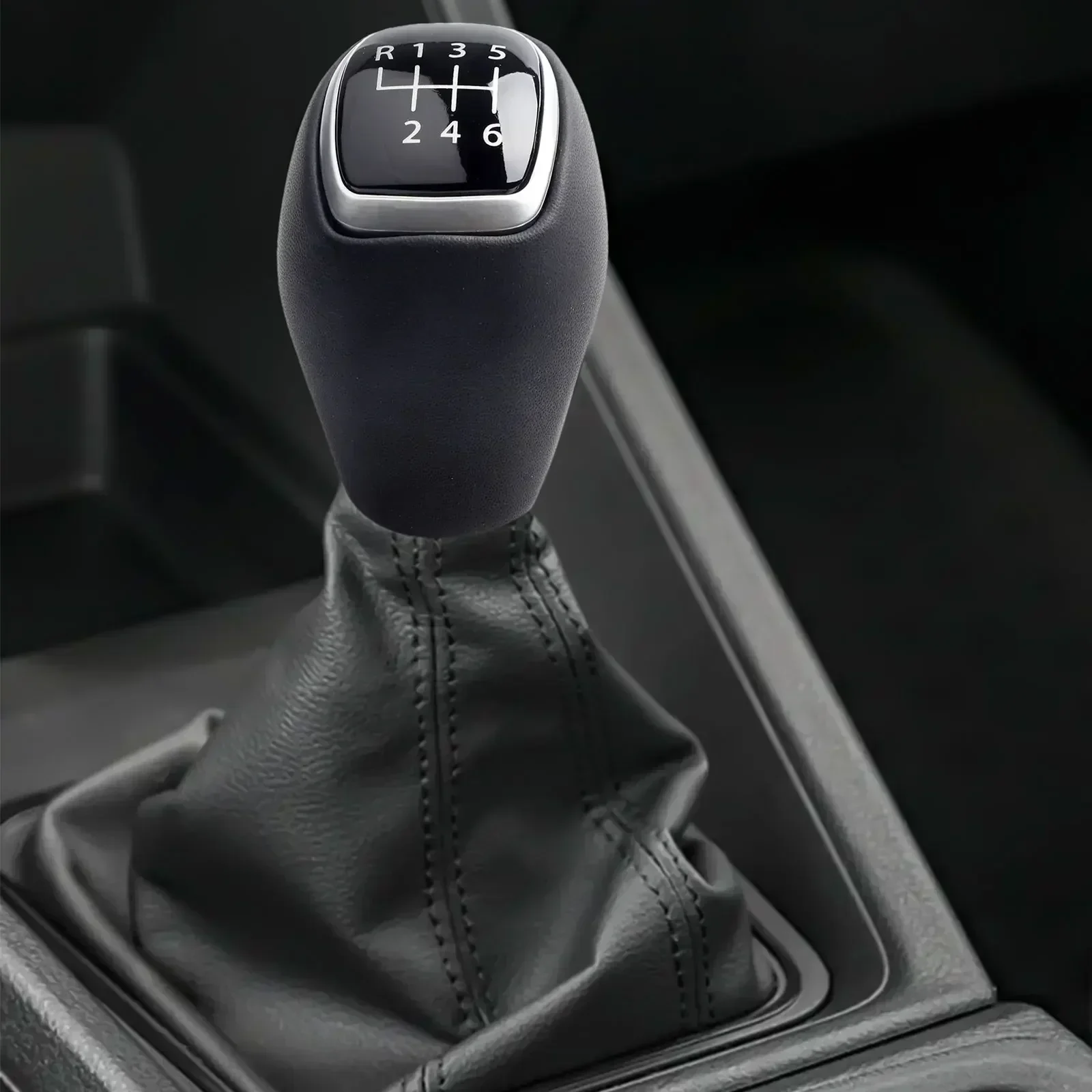 レザーギアシフトノブ 46720 C1200 ソナタ2015 2017用 Leather Gear Shift Knob 4672 並行輸入品