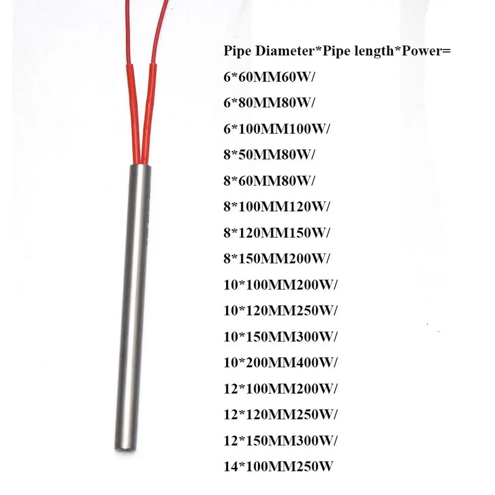 Stainless Steel Gray Red Hot Rod Pellet Stove Igniter