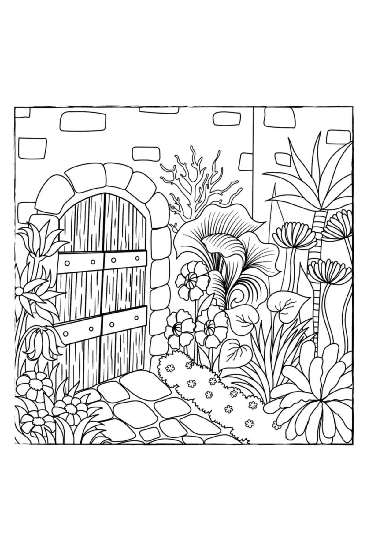 Livre de coloriage Mandala pour adulte, livre de coloriage Secret jardin  crayon de couleur, ensemble de dessin - AliExpress