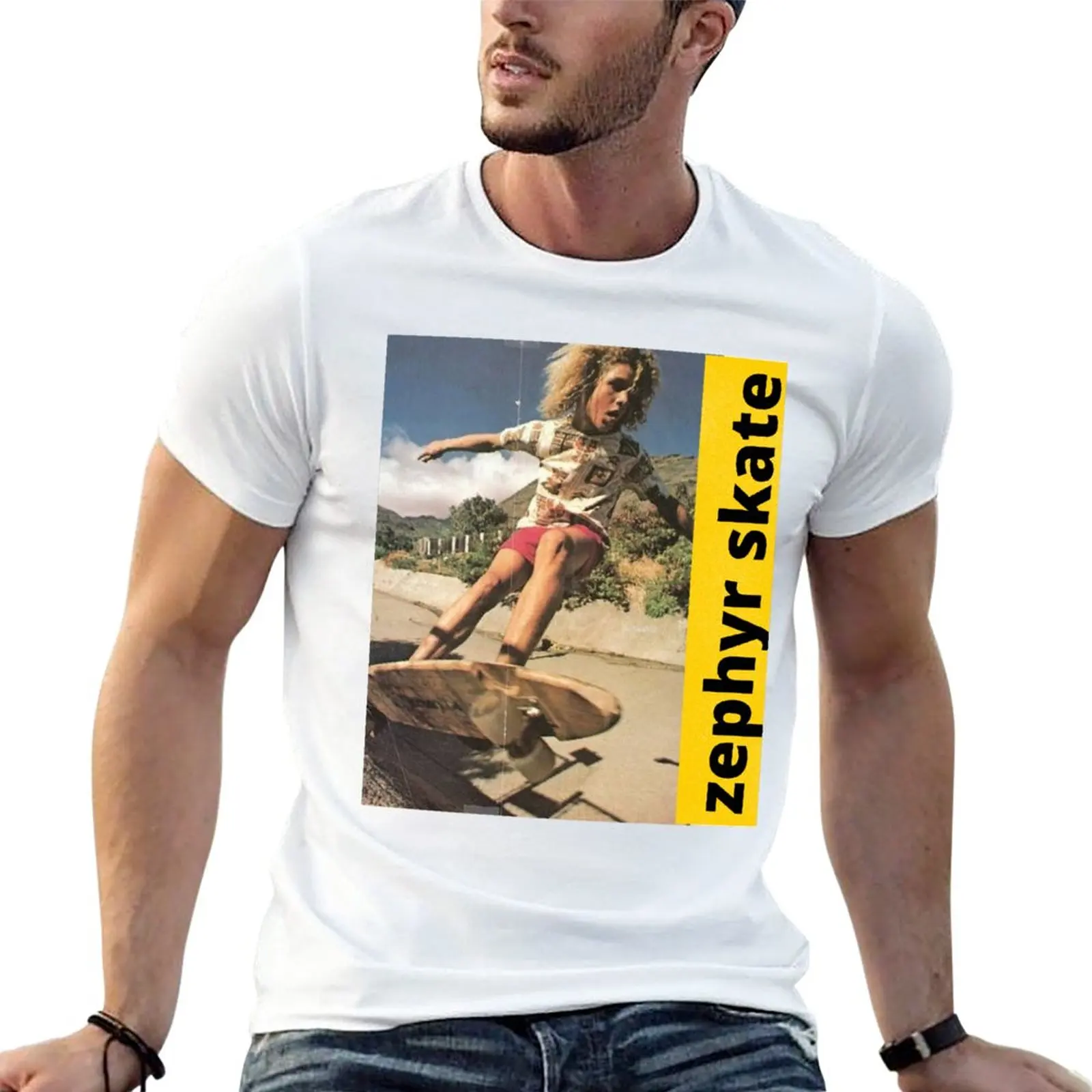 

Новая Однотонная футболка zephyr футболка для катания на роликах, короткая футболка, милая одежда, мужские футболки