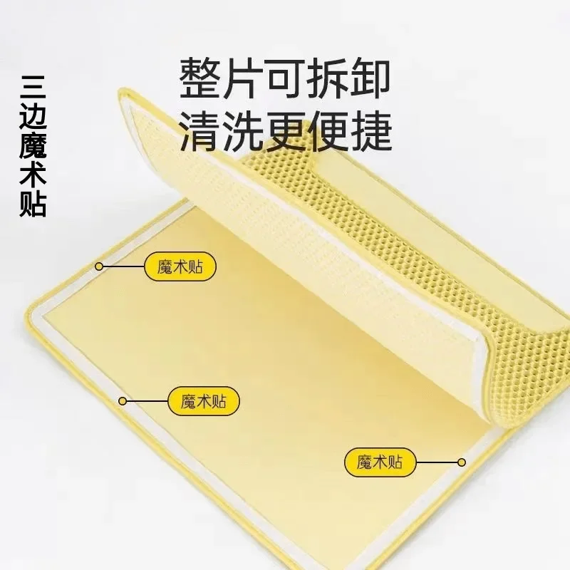 Title 20, 30*30CM Cat Litter Mat Double Layer Non-slip Li...