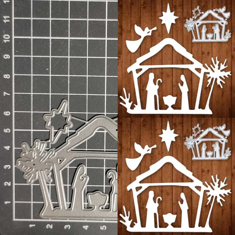 

Christmas Metal Cutting Dies DIY Scrapbooking Paper Photo Album Crafts Mould Cards Punch Stencils