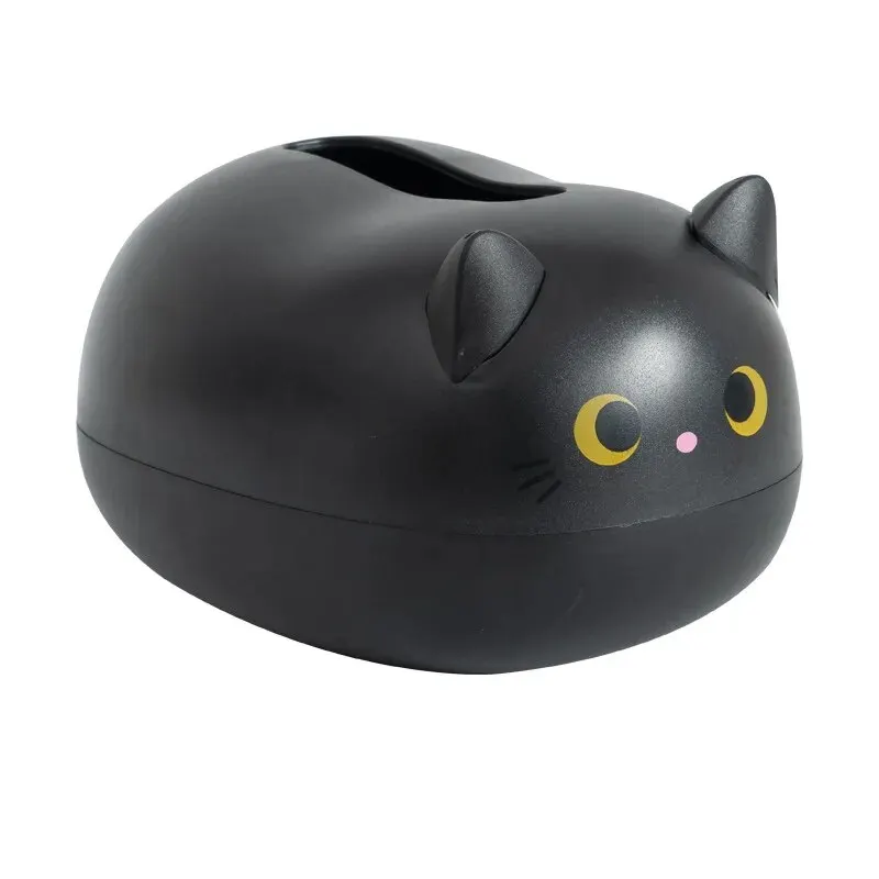 Tissue Box Cute Cat Napkin Storage Box Kitchen Paper Container Desktop Toilet Paper Holder Nordic Style Home Decoration