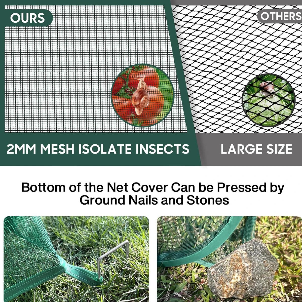 Frost-Proof Garden Plant Protective Cover with Popup Design