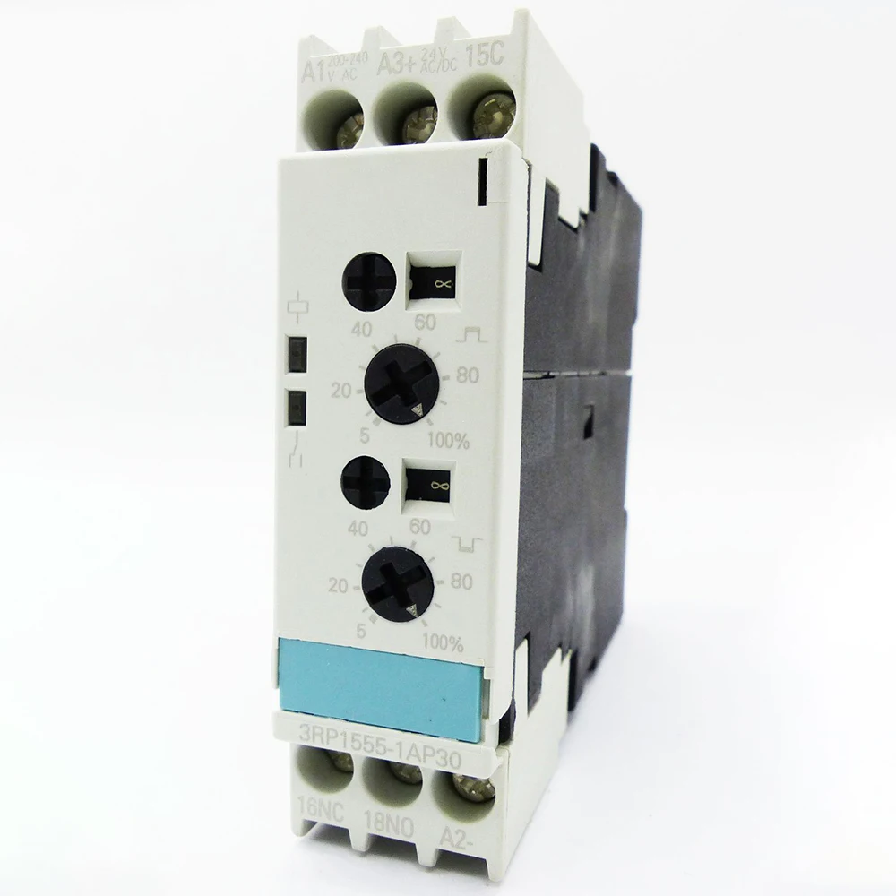 

Новый релейный модуль времени Siemens 3RP1555-1AP30 200-240 в коробке