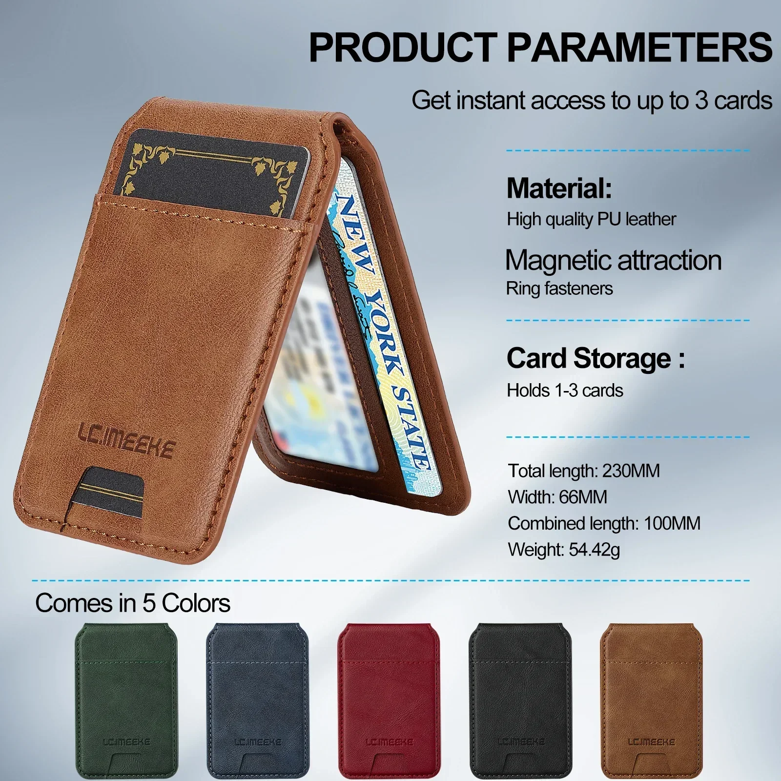 Detachable Leather Case For Samsung Galaxy S26 S25 Ultra S24 Plus S22 S21 FE A55 A35 A16 A36 A56 A15 A14 Card Wallet Phone Bag 5
