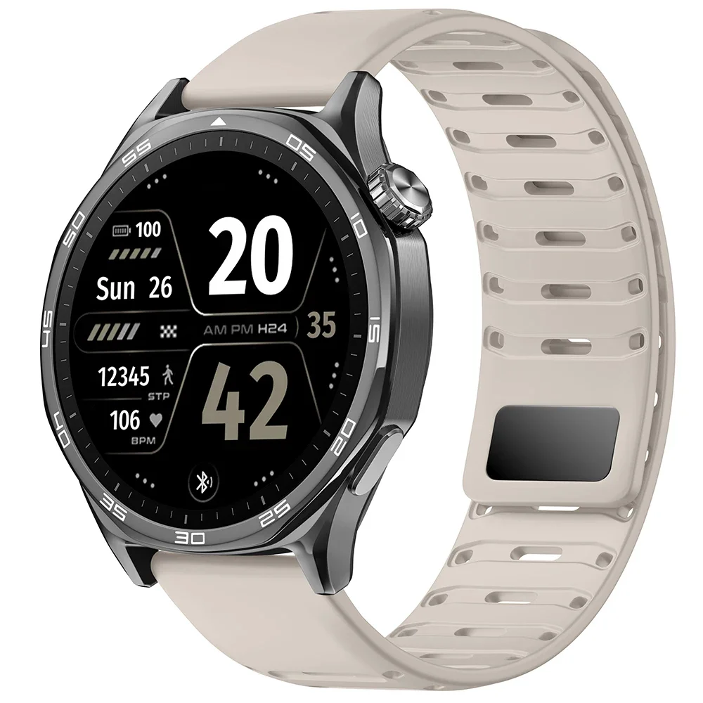 Magnetic Silicone Band, 22mm - Universal Fit