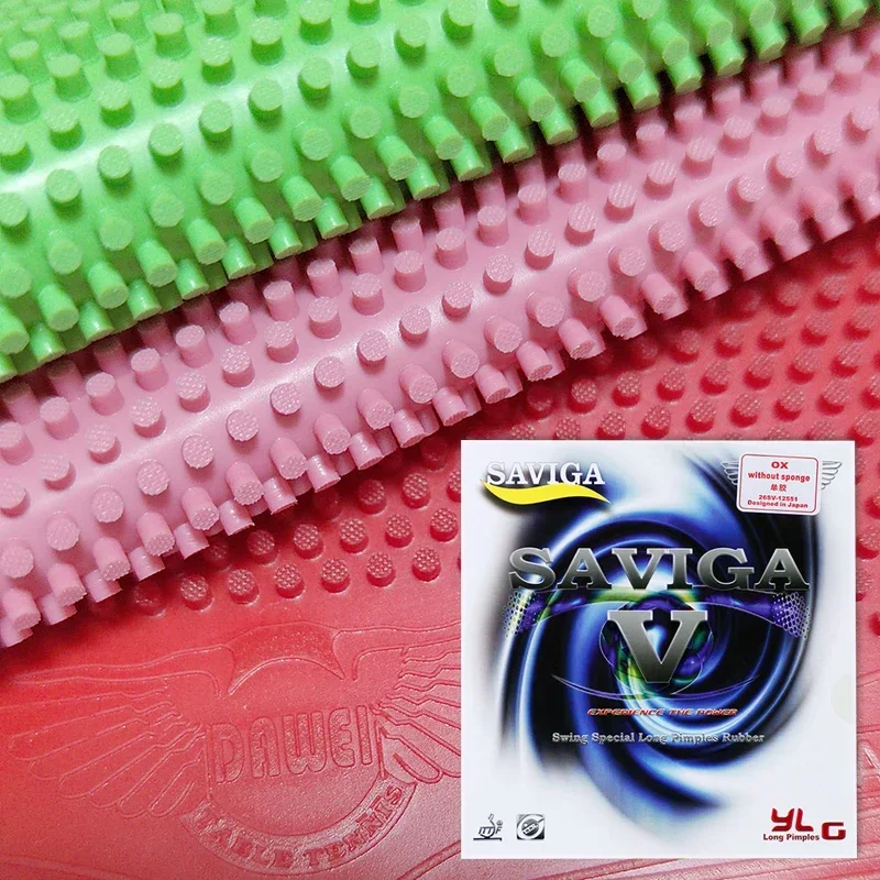 DAWEI SAVIGA V5 OX Pips-long Table Tennis Rubber Curing