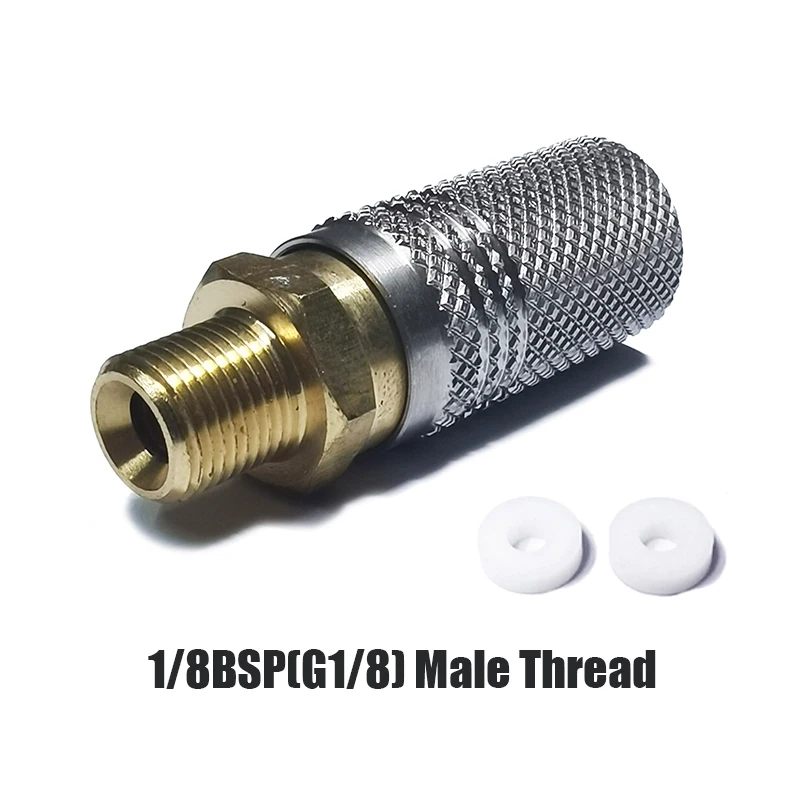 Air HPA Soft Extended Air Charging Quick Release Adapter Socket 1/8BSP(G1/8) 8mm Male Nipple Accessories