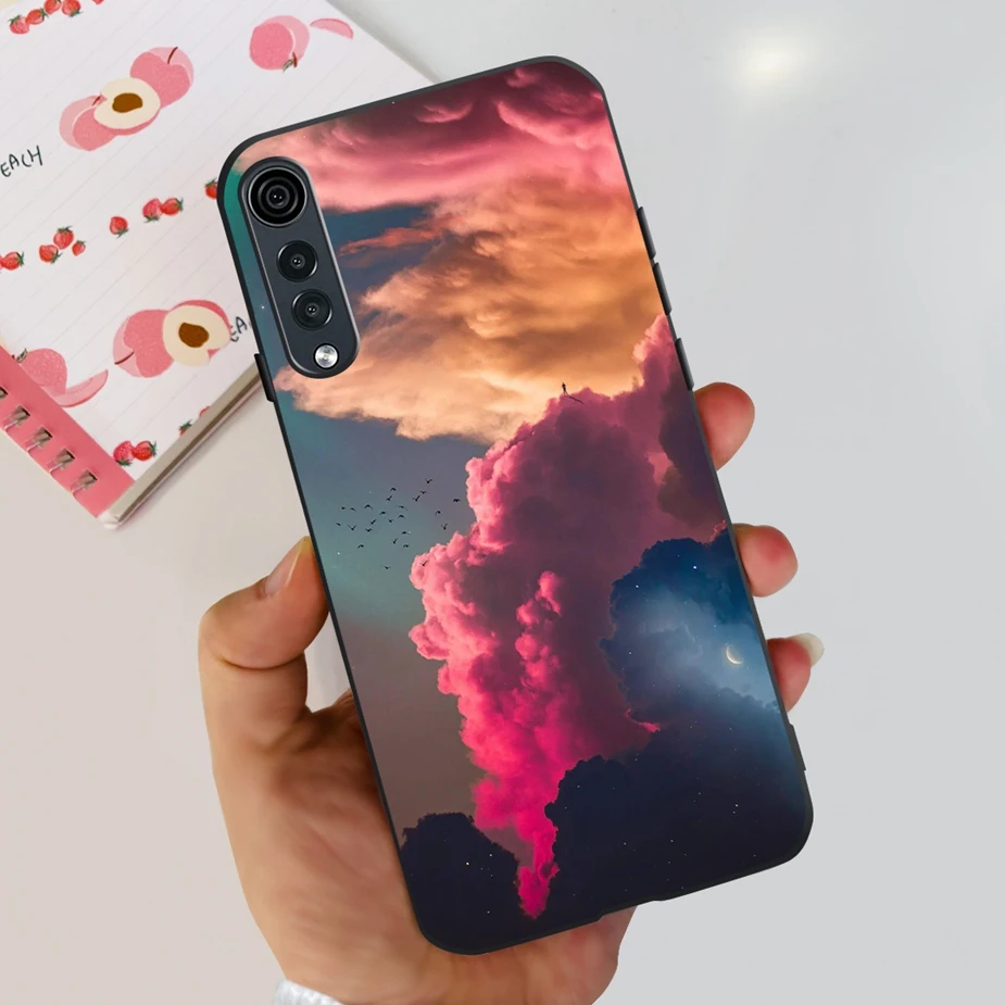 Stylish Painted Silicone Soft Phone Case - 6.8'' Bumper Cover, Compatible with LG Velvet 5G