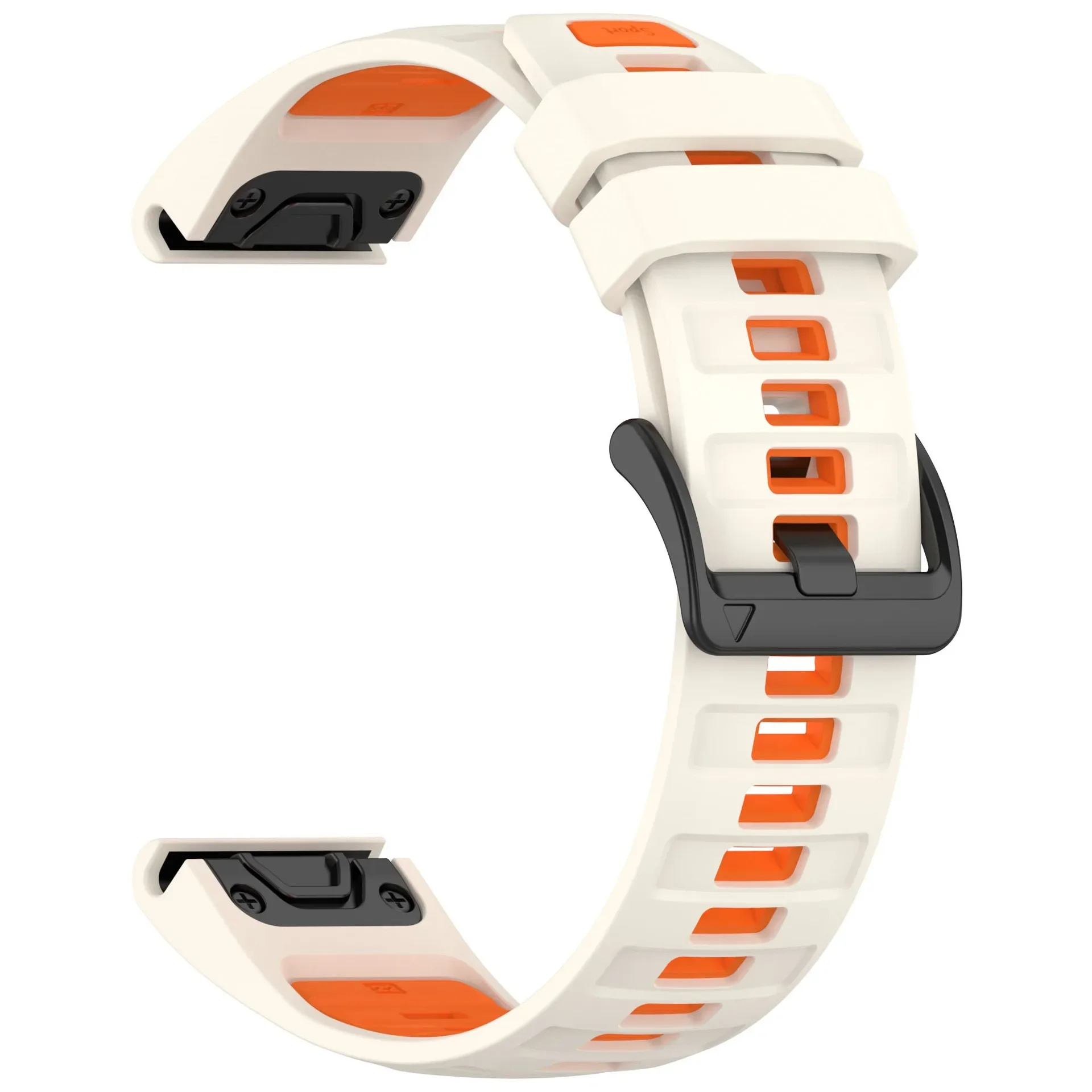 Versatile Quick Fit Silicone Strap for Smartwatches (26/22/20mm)
