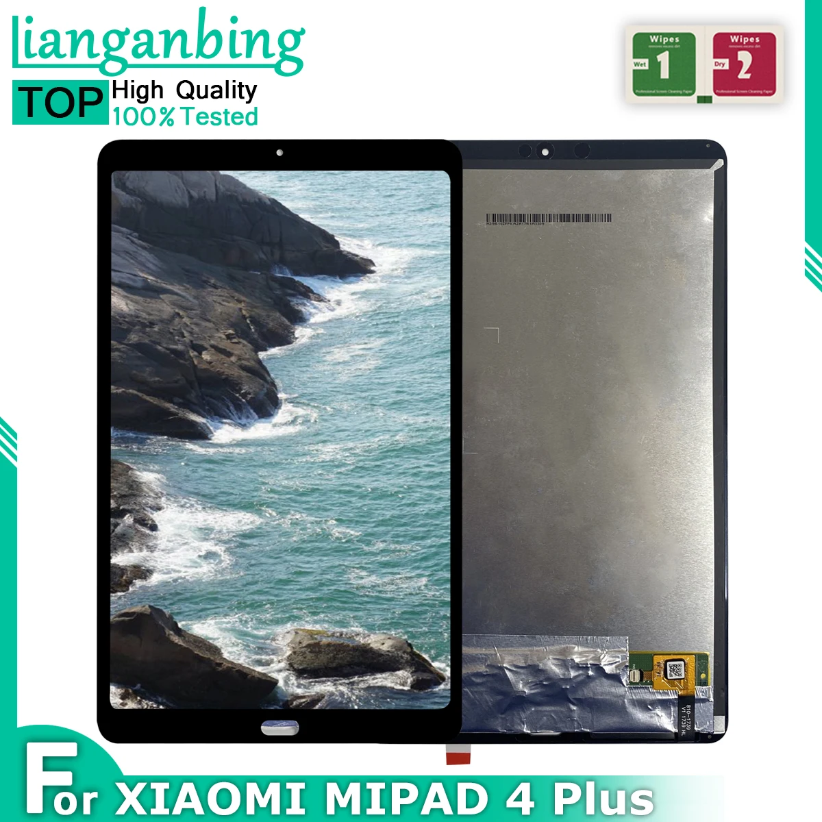 10.1'' LCD Touch Screen Assembly for Xiaomi MiPad 4 Plus - Tablet Digitizer Replacement Description Image.This Product Can Be Found With The Tag Names Lcd display, Tablet Accessories Parts, Tablet LCDs Panels, Tablet Parts