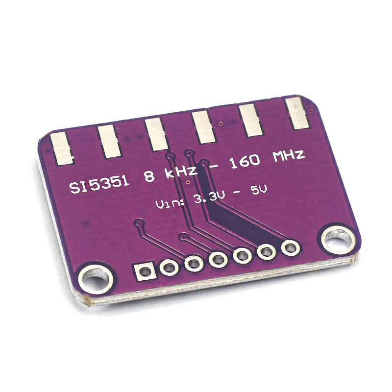 DC 3V-5V 5351 Si5351A Si5351 I2C Clock Generator Breakout Board Module Signal Generator Clock 8KHz-160MHz 3