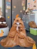 Cartoon Capybara Wearable Hooded Blanket For Adult Soft Warm Flannel Cute Capybara Hoodie Shawl Throw Cloak Wrap For Home Office 2