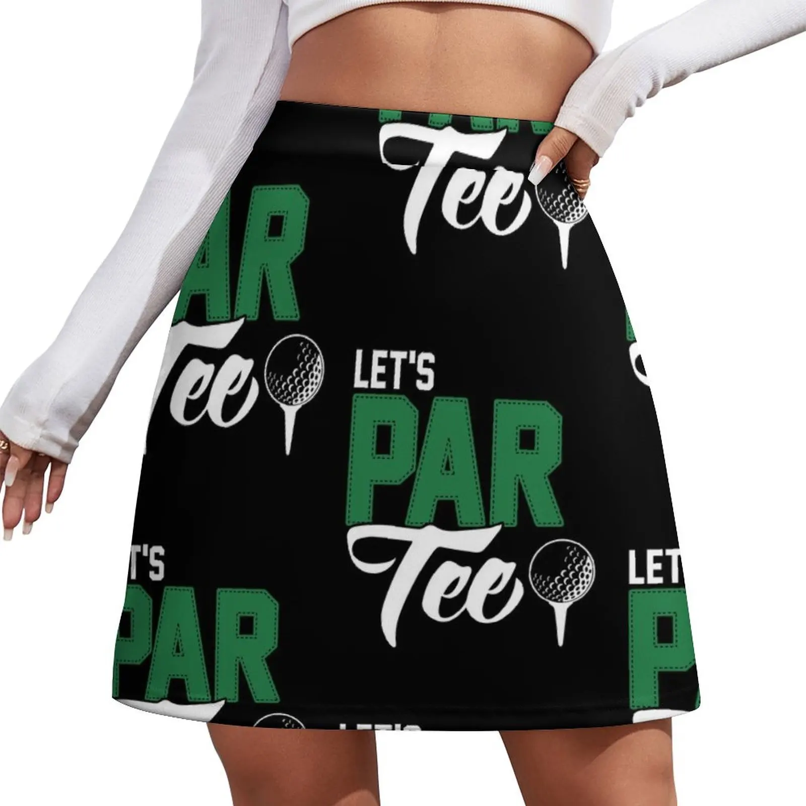 

Lets Par, Funny Golf Party Best Mini Skirt short skirt for women skirt for women Female korean women's clothes