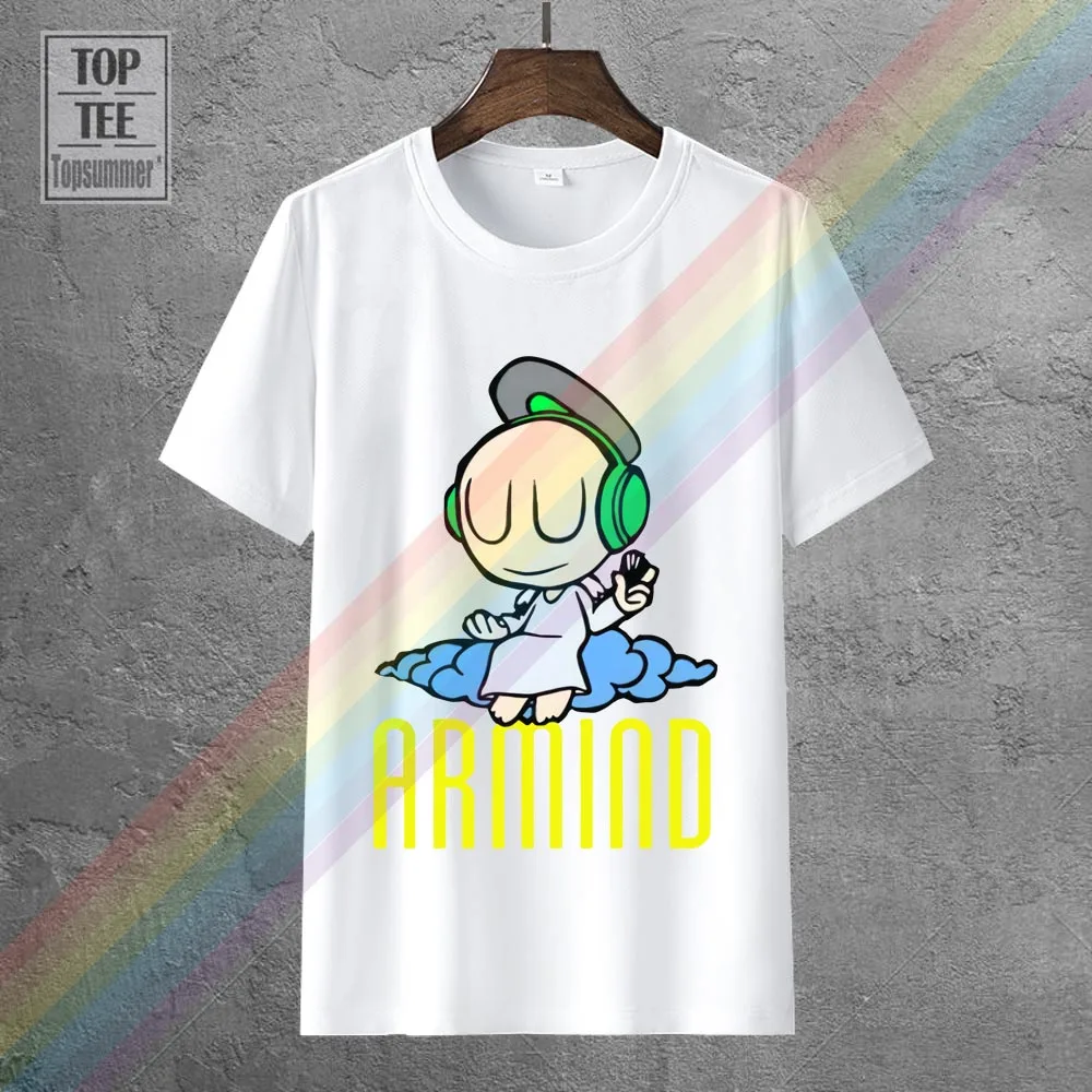 Armind Trance Music Tee Shirt Brand Cool Fashion T-Shirt Kawaii Funny Anime T-Shirts Harajuku Novelties Cute Tshirt funny t shirts for men T-Shirts