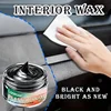 Universal Leather and Plastic Repair Polishing Wax - Automotive interior reconditioning cream for leather/plastic/rubber care 1