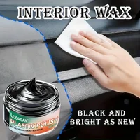Universal Leather and Plastic Repair Polishing Wax - Automotive interior reconditioning cream for leather/plastic/rubber care 1