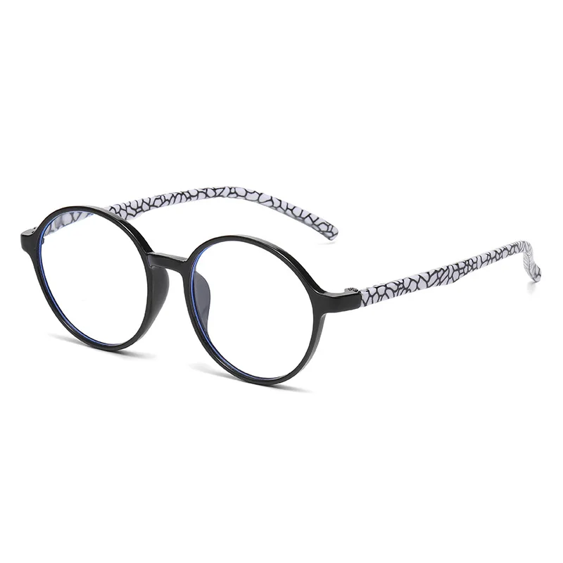 Chic Oversized Round Blue Light Blocking Reading Glasses