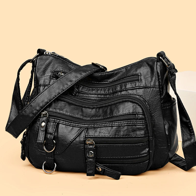 ショルダーバッグ・ポシェット V73 Woman Crossbody bags Black 73BS90402 G41 Sling Bag with Printed Strap-Black – Jolie Vaughan Boutique