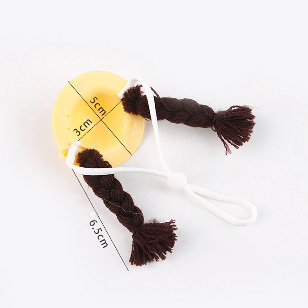 Cute Mini Cap Small Pets Decoration Hat Hamster Parrot Guinea Pig Braided Hair Hats Doll Accessories Pets Party Costume Caps