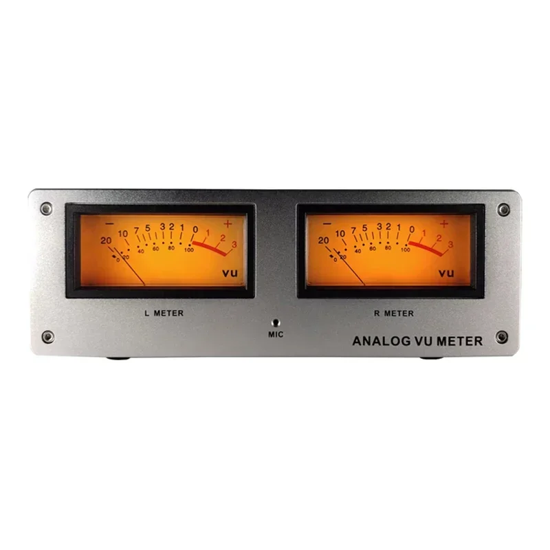 SO‑65 VU Meter Header Pointer Type Vintage Voltmetro Level Tester Indicatore Indicatore quadrante con retroilluminazione gialla per studio di registrazione fai da te SO‑65 VU Meter Header Pointer Type Vintage Voltmetro Level Tester Indicatore Indicatore quadrante con retroilluminazione gialla per studio di registrazione fai da te