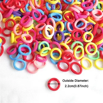 100pcs High Elasticity Pet Hair Band Dog Cat Hair Accessories DIY Hair Bows Grooming Dog Hairpin Accessories