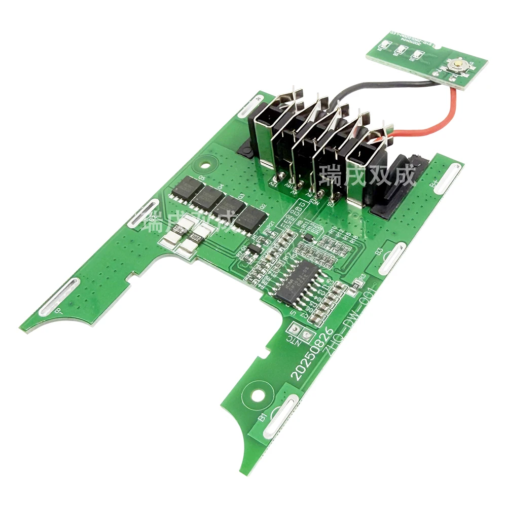 DCB200 리튬 배터리 PCBA BMS 충전 보호 회로 기판(디월트 18V 20V 리튬 이온 배터리 DCB180 제어 마더보드용)