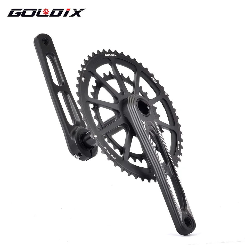 Pédalier Vélo BSA BB92 Pour Gravel/route - Plateau 50-34T Manivelle 170/175mm