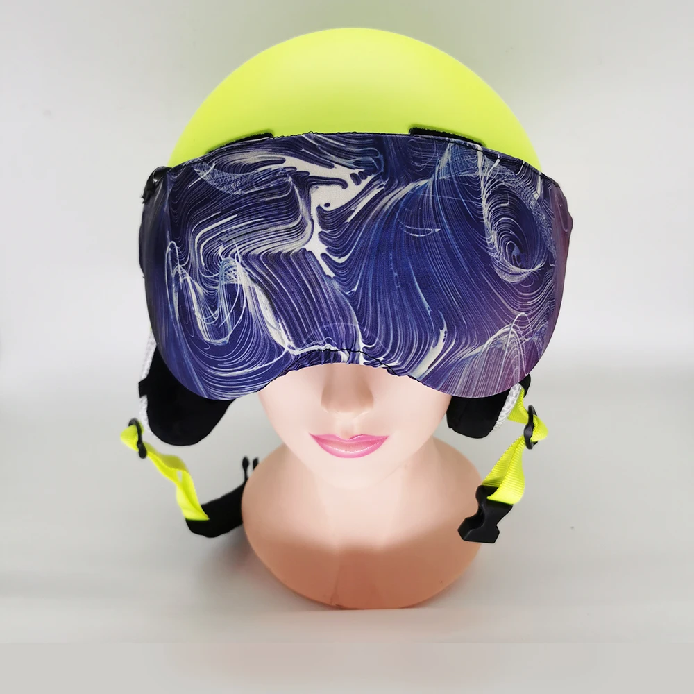 wholesale Animals Design Snowboarding helmet Visor Protector Cover Manufacturer Cool Design Skiing helmet Lens Protector Cover 3