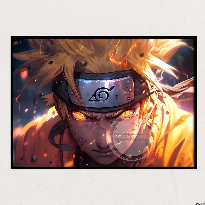 Naruto Anime Decorative Poster for E-sports and Living Spaces