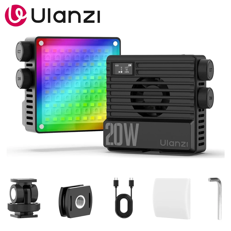 Ulanzi LE20 Portable RGB LED Video Light