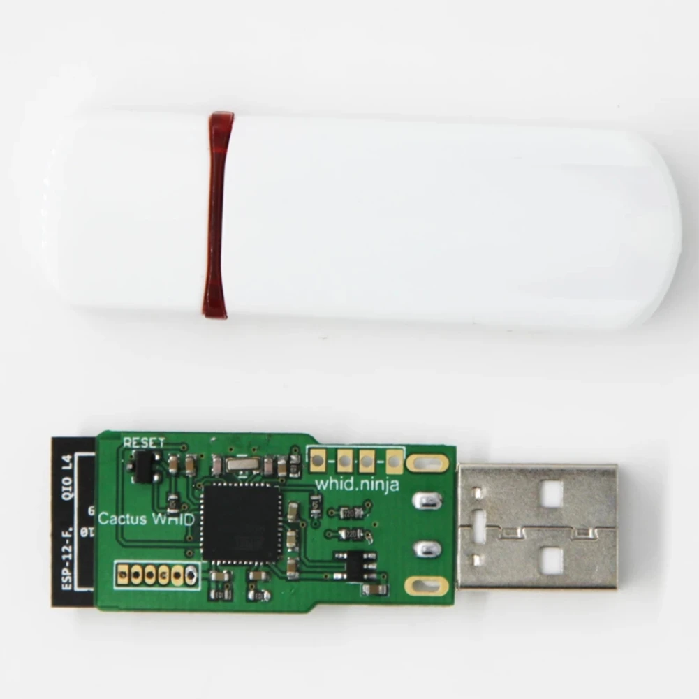 Cacto Whid: Wifi Hid Injector Usb Rubberducky Wifi Hid Ferramenta Branco Whid Usb Portátil Hid Injector - Imagem 6