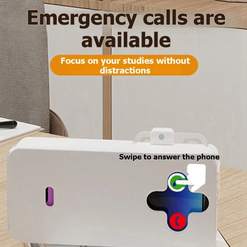 A10R 디지털 타이머 잠금 상자 - 휴대폰 중독 방지, 휴대폰 타이머를 사용하여 중독을 끊고 자기 훈련을 하세요