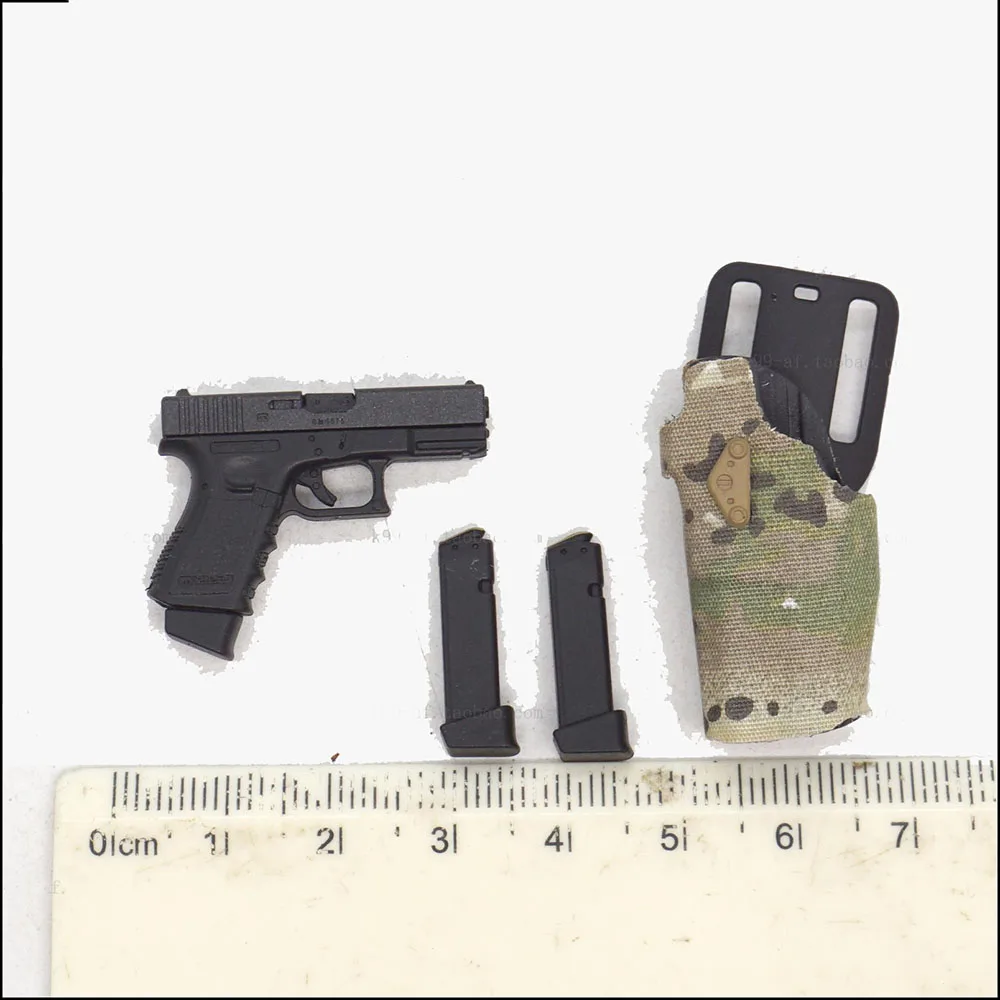 

1/6 Easy&Simple ES 26049R Special Force Group Crisis Response Force Pistol Holster G19 Clips Can't be Fired Fit 12" Doll Collect