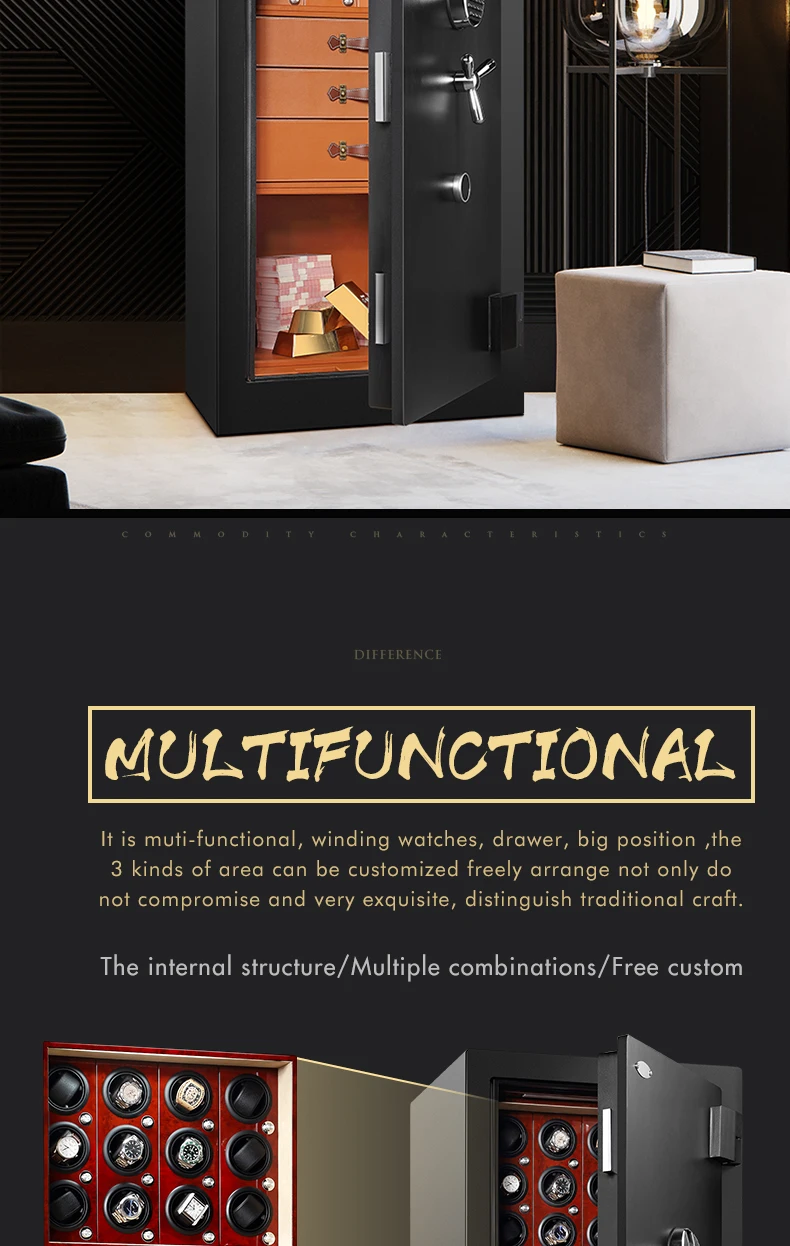 Sd0a48f9aa1d0407da7db3ddc2957d7357 Home use steel fingerprint lock safe watch winder jewelry money security safe box