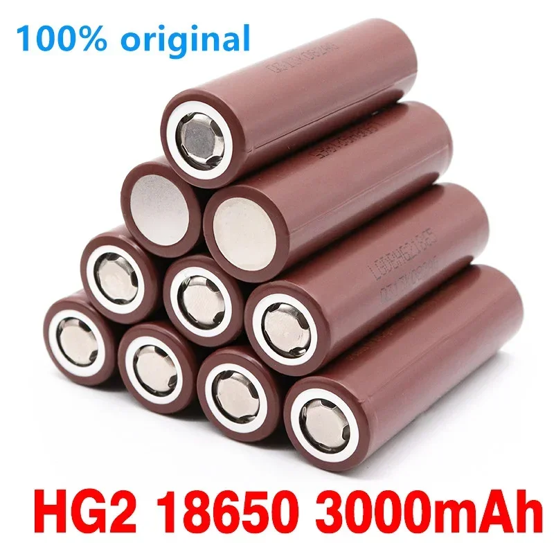 

100% Original18650 HG2 3000mAh Battery 3.6V Discharge 30A 18650 Battery For HG2 3000MAH 3.7V 18650 Power Battery
