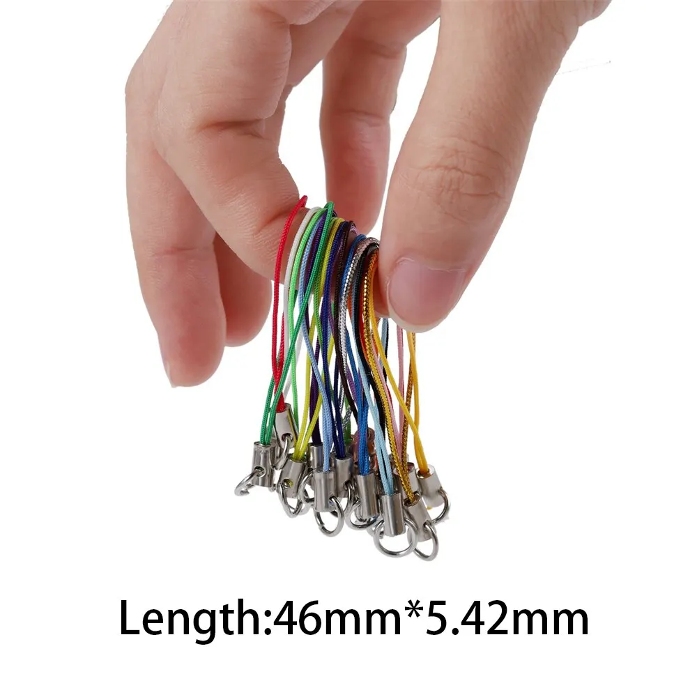 Festive Lanyard & Keychain Charm Set with Lobster Clasps - 100 Pieces