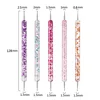 5Pcs/set Portable Nail Art Dotting Pen Crystal Beads Handle Dual-ended Drawing Painting Rhinestones Gems Pens Manicure Tools 2