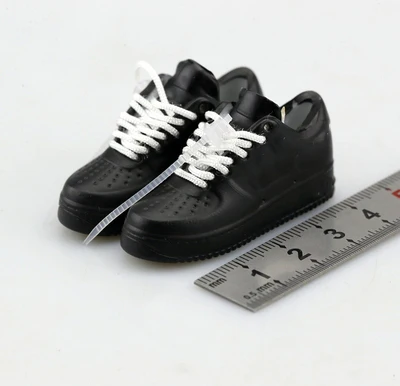 1/6 Shoes Women/Men Soldier High Sports Doll Sneakers Fashion Lace Up Slippers Shoes Hollow Model For 12" Action Figure Body 1