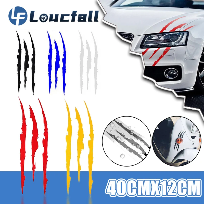 Neue Neue 1 Stücke Kralle Marks Scheinwerfer Aufkleber Auto Aufkleber  Monster Kralle Marks Auto Scheinwerfer Streifen Scratch Vinyl Aufkleber  Universal Für Die Meisten Von 3,91 €