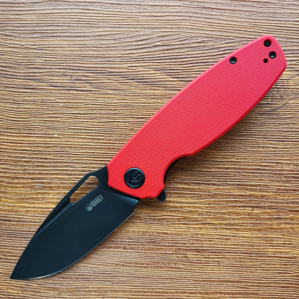 Kubey ku322 Folding knife 14c28n steel G10 Or Ultem Handle