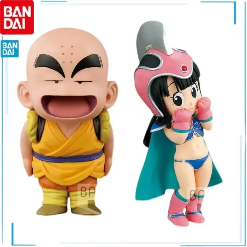 

BANDAI Dragon Ball Kuririn Chichi Japanese Anime Anime FiguresGenuine Action Figure Model Kids Toy Christmas Gifts