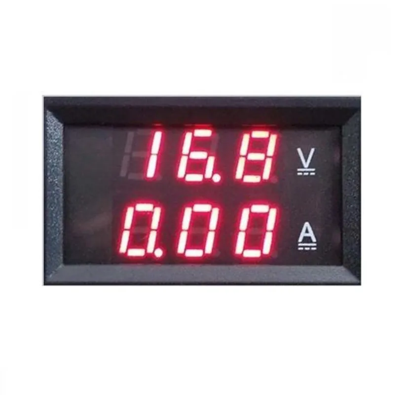

1PCS DC 100V 10A Red+Red LED Dual Digital Volt Meter Gauge LED Display Voltmeter Ammeter